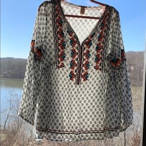 Sundance tunic top